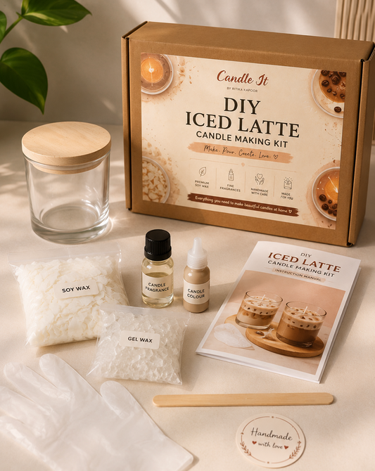 DIY Iced Latte Candle Making Kit | Make Scented Candle at Home