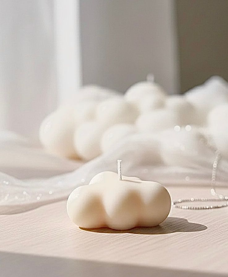 Velvet Cloud Candle (Set of 3)