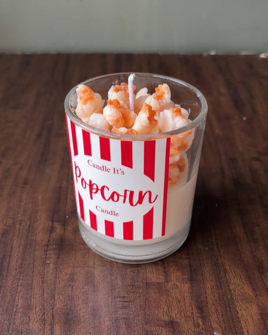 Popcorn Tub Candle 🍿🎬