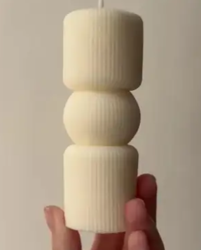 Classic Pillar Candle 🕯️ | Elegant & Timeless Decor