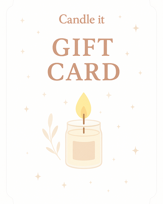 Candle It Gift Card 🎁🕯️ – The Perfect Gift for Candle Lovers!